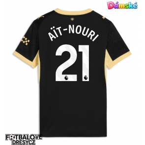 Manchester City Rayan Ait-Nouri #21 Dámské Venkovní Dres 2026-27 Krátký Rukáv Manchester City Rayan Ait-Nouri #21 Dámské Venkovní Dres 2026-27 Krátký Rukáv